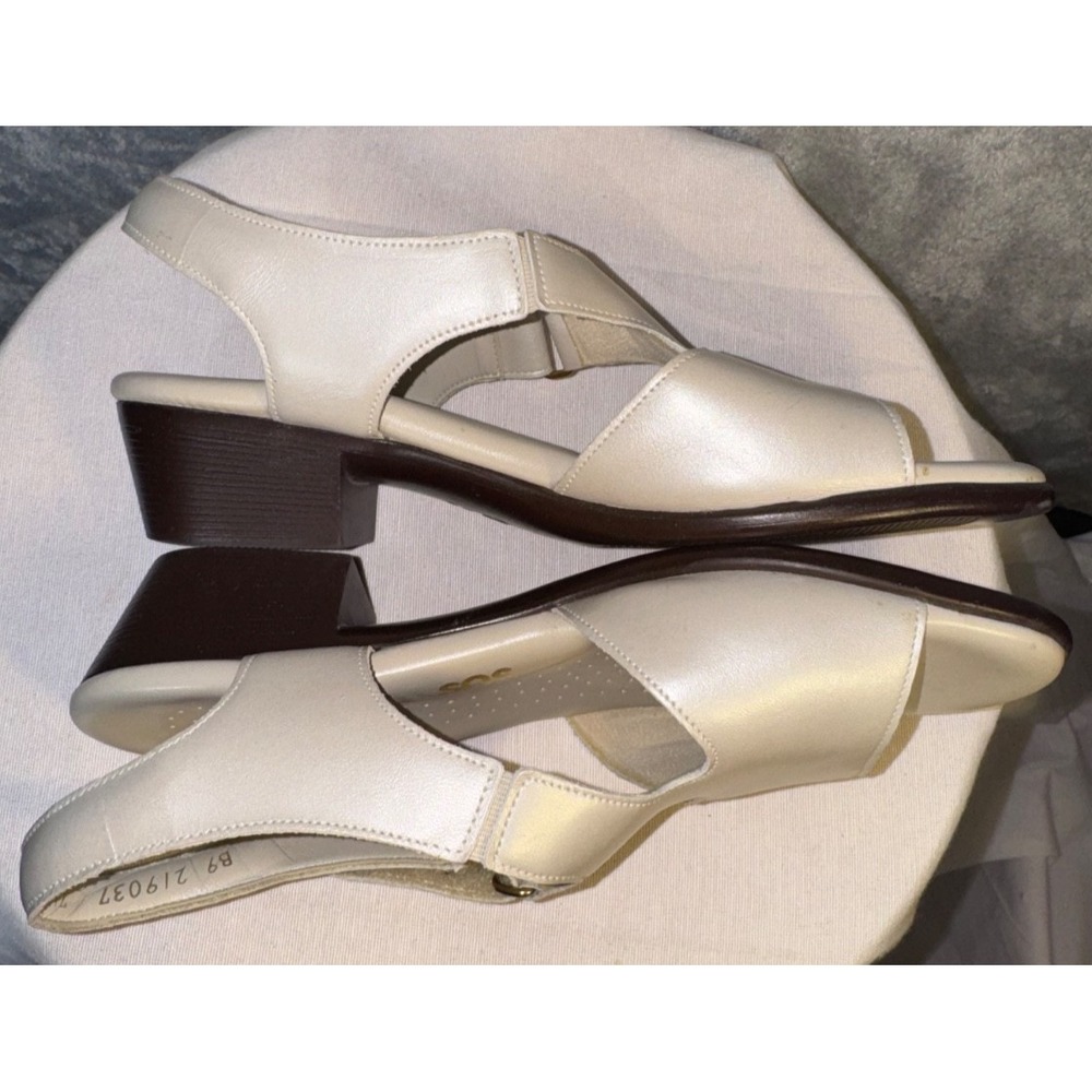 SAS Tripad Comfort Shoes suntimer pearl bone Sz 7.5 sling back grandma core geek - Picture 5 of 8